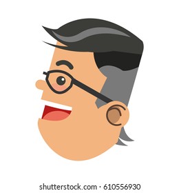 man cartoon icon