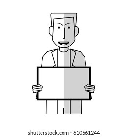 man cartoon icon