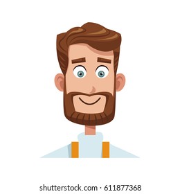 man cartoon icon