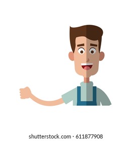 man cartoon icon