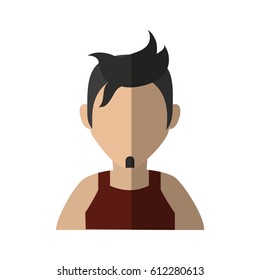 man cartoon icon