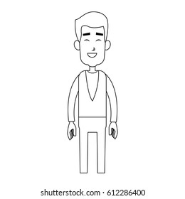 man cartoon icon