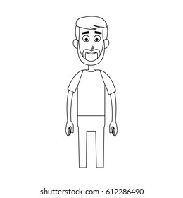 man cartoon icon