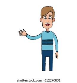 man cartoon icon