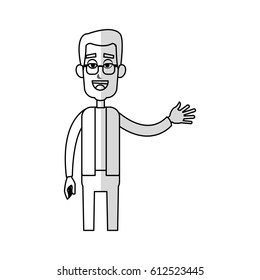 man cartoon icon