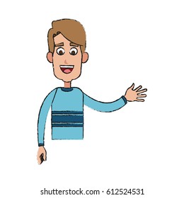man cartoon icon