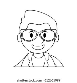 man cartoon icon