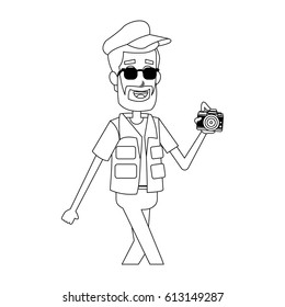 man cartoon icon