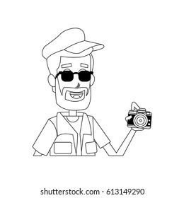man cartoon icon