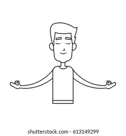 man cartoon icon