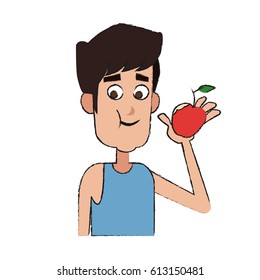 man cartoon icon