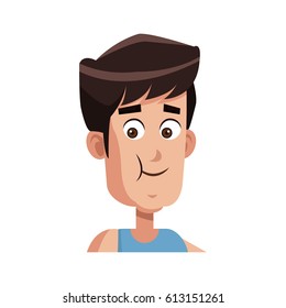 Man cartoon icon