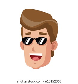 Man cartoon icon