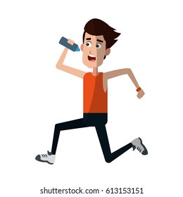 Man cartoon icon