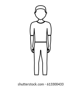 man cartoon icon