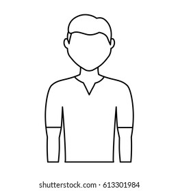man cartoon icon