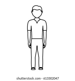 man cartoon icon