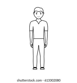 man cartoon icon
