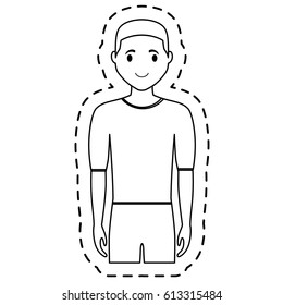 man cartoon icon