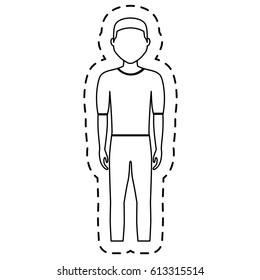 man cartoon icon