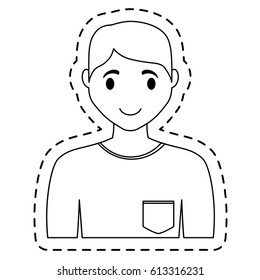 man cartoon icon