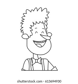 man cartoon icon