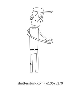 man cartoon icon