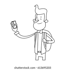man cartoon icon
