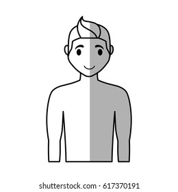 man cartoon icon
