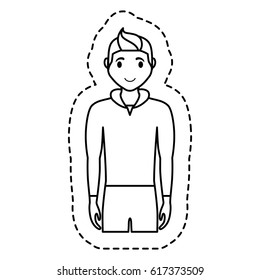 man cartoon icon