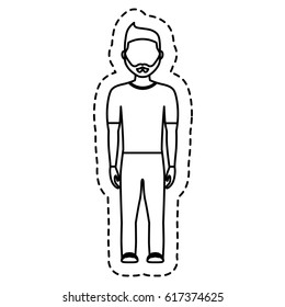 man cartoon icon