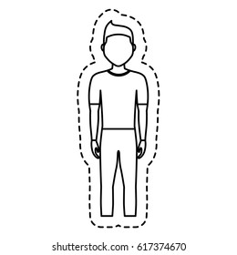 man cartoon icon