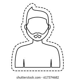 man cartoon icon