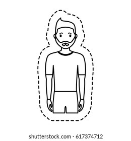 man cartoon icon