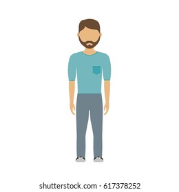 man cartoon icon