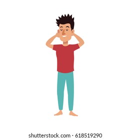 man cartoon icon