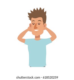 man cartoon icon