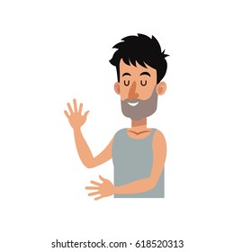 man cartoon icon