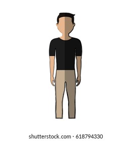 man cartoon icon
