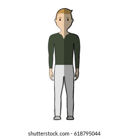 man cartoon icon