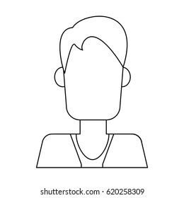 man cartoon icon