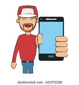 man cartoon icon