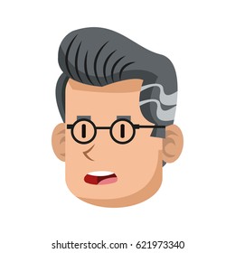 man cartoon icon