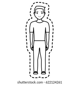man cartoon icon