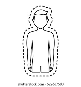 man cartoon icon