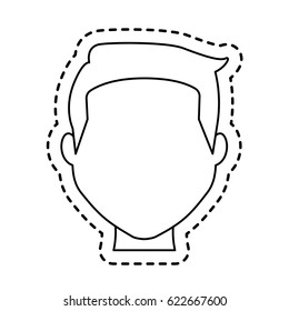 man cartoon icon
