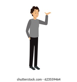 man cartoon icon