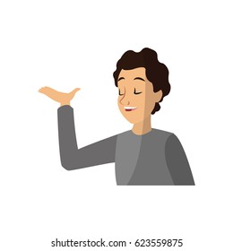 man cartoon icon