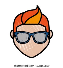 man cartoon icon