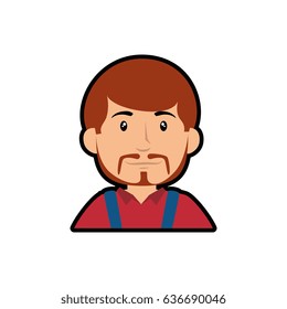 man cartoon icon
